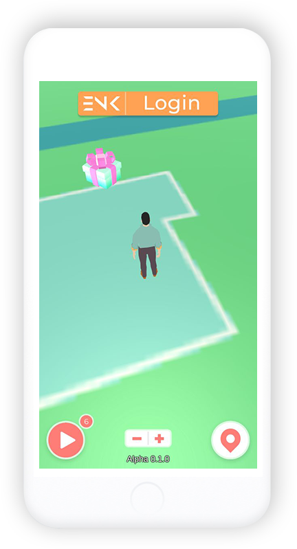 AR gaming interface