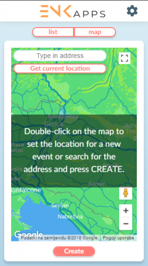Swee AR map interface
